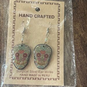 Sugar Skull Earrings